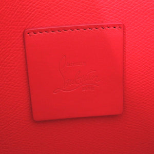 新品同様 クリスチャン ルブタン スカイポーチ スタッズ レザー ブラック ショルダーバッグ 黒 0040 【中古】 Christian Louboutin