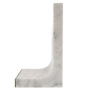 新品同様 ベルルッティ ブックエンド 大理石 ホワイト 0042 【中古】 BERLUTI