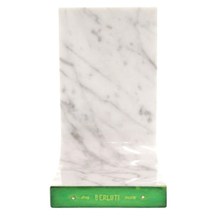 新品同様 ベルルッティ ブックエンド 大理石 ホワイト 0042 【中古】 BERLUTI