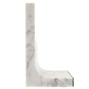 新品同様 ベルルッティ ブックエンド 大理石 ホワイト 0042 【中古】 BERLUTI