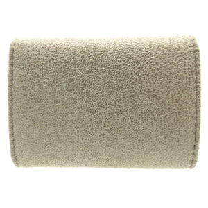 新品同様 ステラマッカートニー ファラベラ コンパクトウォレット ポリエステル カーキ 3つ折り財布 財布 0048【中古】STELLA MCCARTNEY