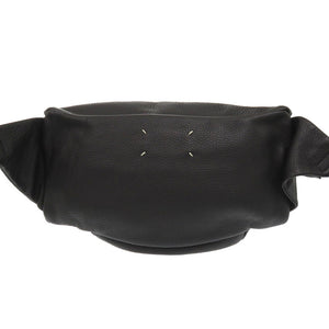 新品同様 メゾン マルジェラ レザー ブラック S55WB0020 ボディバッグ バッグ 0062 【中古】 Maison Margiela メンズ