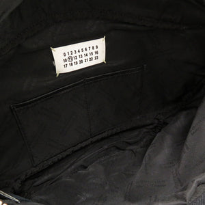 新品同様 メゾン マルジェラ レザー ブラック S55WB0020 ボディバッグ バッグ 0062 【中古】 Maison Margiela メンズ