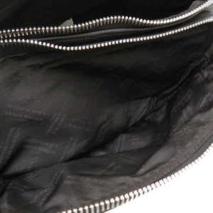 新品同様 メゾン マルジェラ レザー ブラック S55WB0020 ボディバッグ バッグ 0062 【中古】 Maison Margiela メンズ