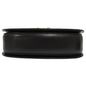 グッチ レディロック レザー ブラック ゴールド金具 000 46 0210 2WAY ハンドバッグ 黒 0066 【中古】 GUCCI