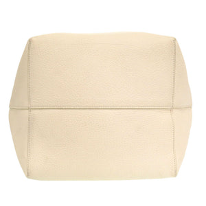 ザ ロウ パークトート ラージ レザー アイボリー トートバッグ 白 0068 【中古】 THE ROW