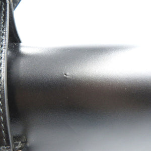 美品 ジルサンダー ホルスター レザー シルバー金具 ブラック ショルダーバッグ 0083【中古】JIL SANDER