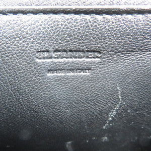 美品 ジルサンダー ホルスター レザー シルバー金具 ブラック ショルダーバッグ 0083【中古】JIL SANDER