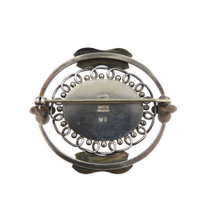 美品 ジョージジェンセン シルバー925 ブローチ 0085【中古】GEORG JENSEN