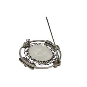 美品 ジョージジェンセン シルバー925 ブローチ 0085【中古】GEORG JENSEN