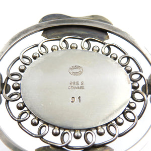 美品 ジョージジェンセン シルバー925 ブローチ 0085【中古】GEORG JENSEN