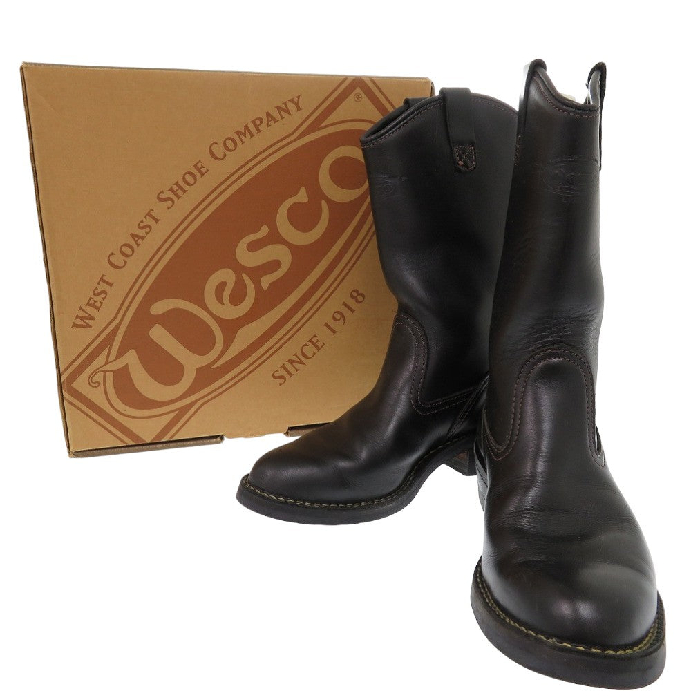 ウエスコ カスタム モリソン CUSTOM MORRISON  エンジニアブーツ 27cm BT91WLL430 ブーツ レザー ブラウン 0086【中古】WESCO