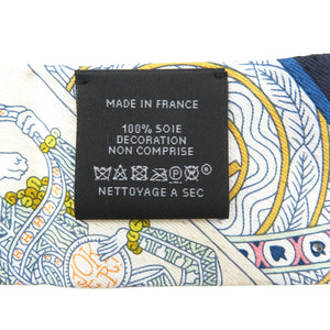 美品 エルメス ツイリー ビジュー Dame de Coeur ハートのクイーン シルク ノワール ルージュ スカーフ 0112【中古】HERMES