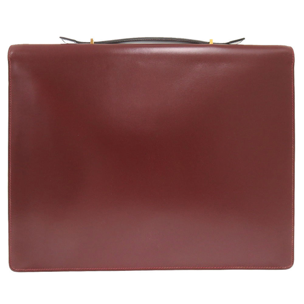 美品 エルメス ケリークロス ボックスカーフ ルージュアッシュ ゴールド金具 〇M刻印 0119 【中古】 HERMES メンズ