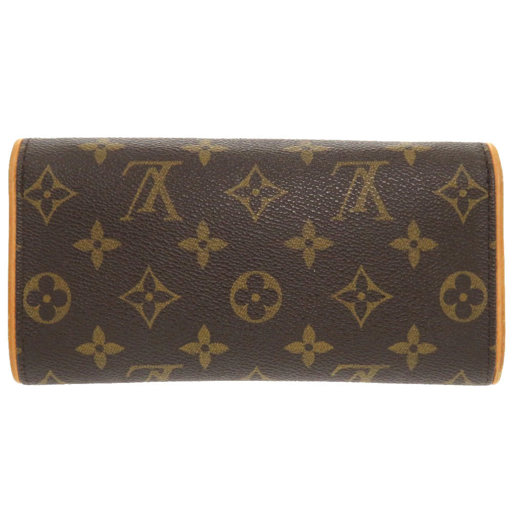 ルイ ヴィトン ポシェットツインPM モノグラム M51854 ショルダーバッグ LV 0130 【中古】 LOUIS VUITTON