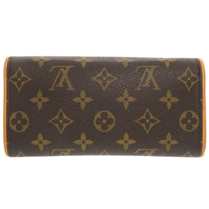 ルイ ヴィトン ポシェットツインPM モノグラム M51854 ショルダーバッグ LV 0130 【中古】 LOUIS VUITTON