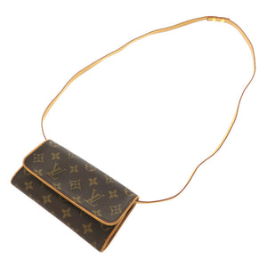 ルイ ヴィトン ポシェットツインPM モノグラム M51854 ショルダーバッグ LV 0130 【中古】 LOUIS VUITTON