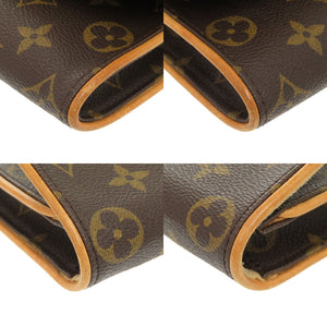 ルイ ヴィトン ポシェットツインPM モノグラム M51854 ショルダーバッグ LV 0130 【中古】 LOUIS VUITTON