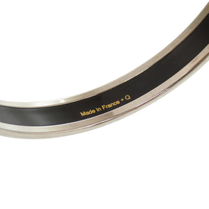 美品 エルメス エマイユMM バングル 七宝焼き ブルー シルバー金具 アクセサリー 0139 【中古】 HERMES