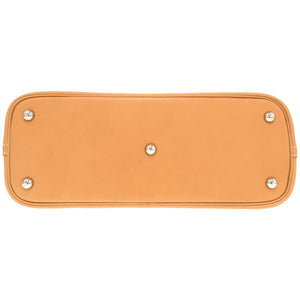 美品 エルメス ボリード31 ヴォーシャモニー ナチュラル シルバー金具 □K刻印 ハンドバッグ 茶 0005 【中古】 HERMES