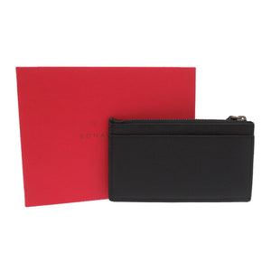 新品同様 ボナベンチュラ レザー ブラック コインケース カードケース 黒 0082 【中古】 BONAVENTURA メンズ