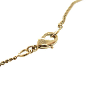 シャネル ココマーク フラワー ゴールド ホワイト ネックレス アクセサリー 0151 【中古】 CHANEL
