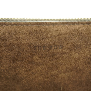 美品 ザ ロウ ニューツイン ミニ ショルダーバッグ スウェード ブラウン 茶 0157【中古】THE ROW