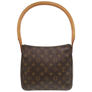 ルイヴィトン モノグラム ルーピング MM ルーピングMM M51146 ショルダーバッグ LV 0161【中古】LOUIS VUITTON