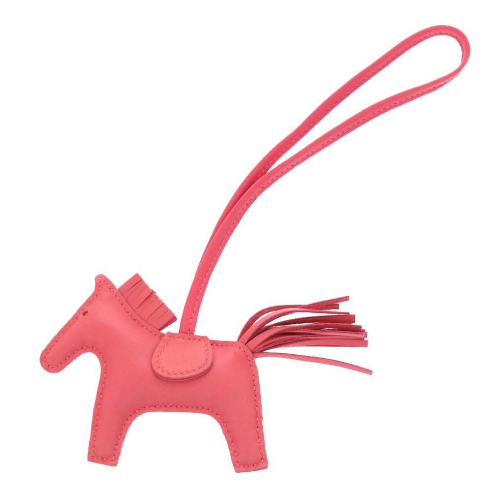 美品 エルメス ロデオPM ローズアザレ アニョーミロ Y刻印(2020年製) バッグチャーム 0353 【中古】 HERMES