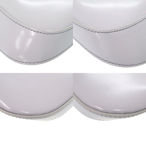 未使用 プラダ SPAZZOLATO 1BH188 トライアングルロゴ レザー ライトブルー 2way ショルダーバッグ 0373【中古】PRADA