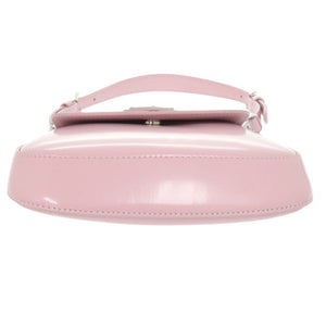 未使用 プラダ SPAZZOLATO 1BH188 トライアングルロゴ レザー ピンク 2way ショルダーバッグ 0374【中古】PRADA