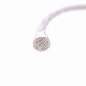 美品 フレッド フォース10 4Pダイヤ 腕時計 ステンレススチール/ダイヤモンド ホワイトシェル 0380【中古】FRED レディース