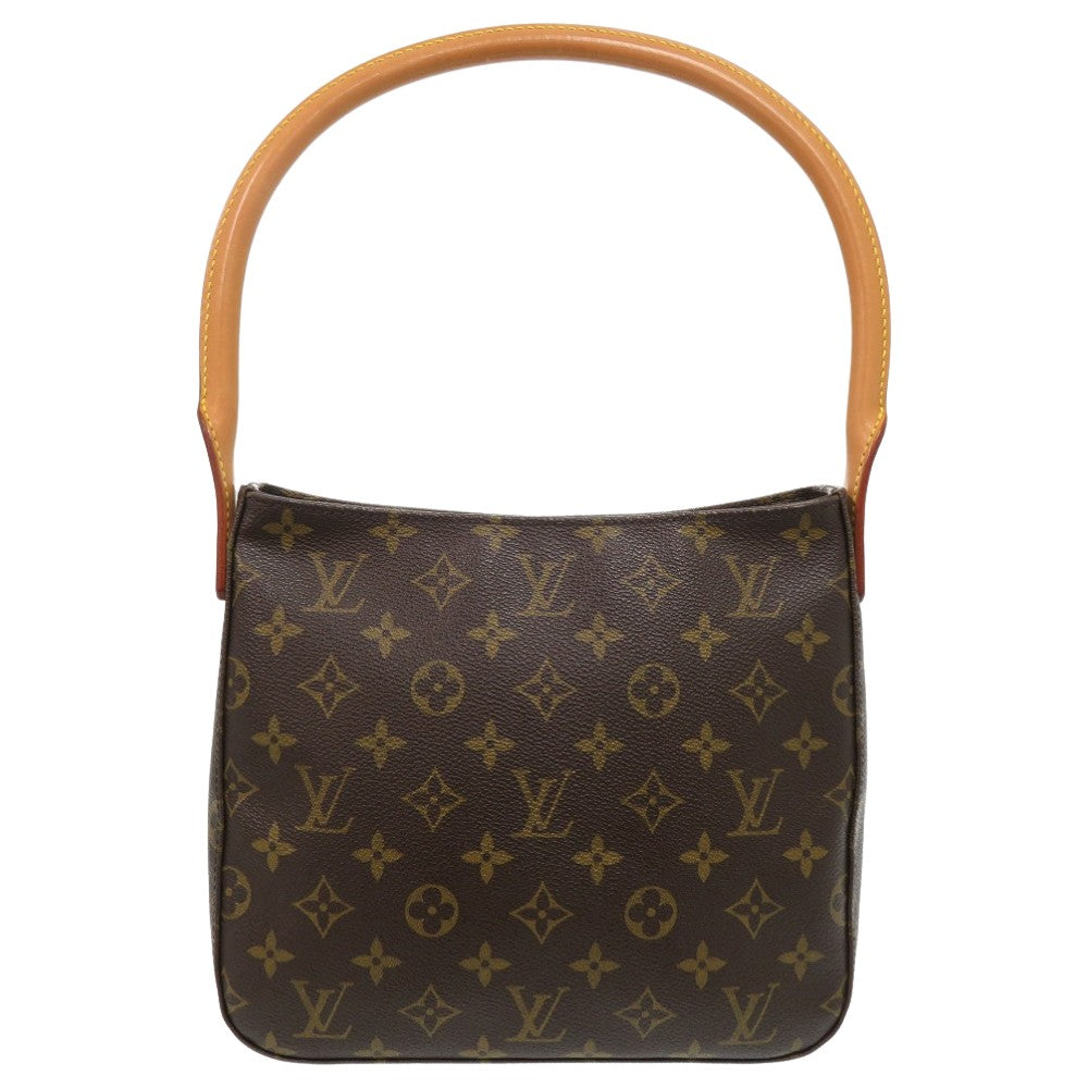 新品同様 ルイヴィトン モノグラム ルーピングMM M51146 ショルダーバッグ LV 0446【中古】LOUIS VUITTON