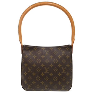 新品同様 ルイヴィトン モノグラム ルーピングMM M51146 ショルダーバッグ LV 0446【中古】LOUIS VUITTON