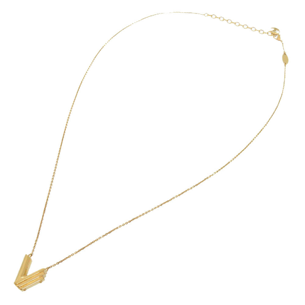 美品 ルイ ヴィトン LV＆ME Vネックレス M61077 ゴールド ネックレス アクセサリー LV 0532 【中古】 LOUIS VUITTON