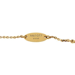 美品 ルイ ヴィトン LV＆ME Vネックレス M61077 ゴールド ネックレス アクセサリー LV 0532 【中古】 LOUIS VUITTON
