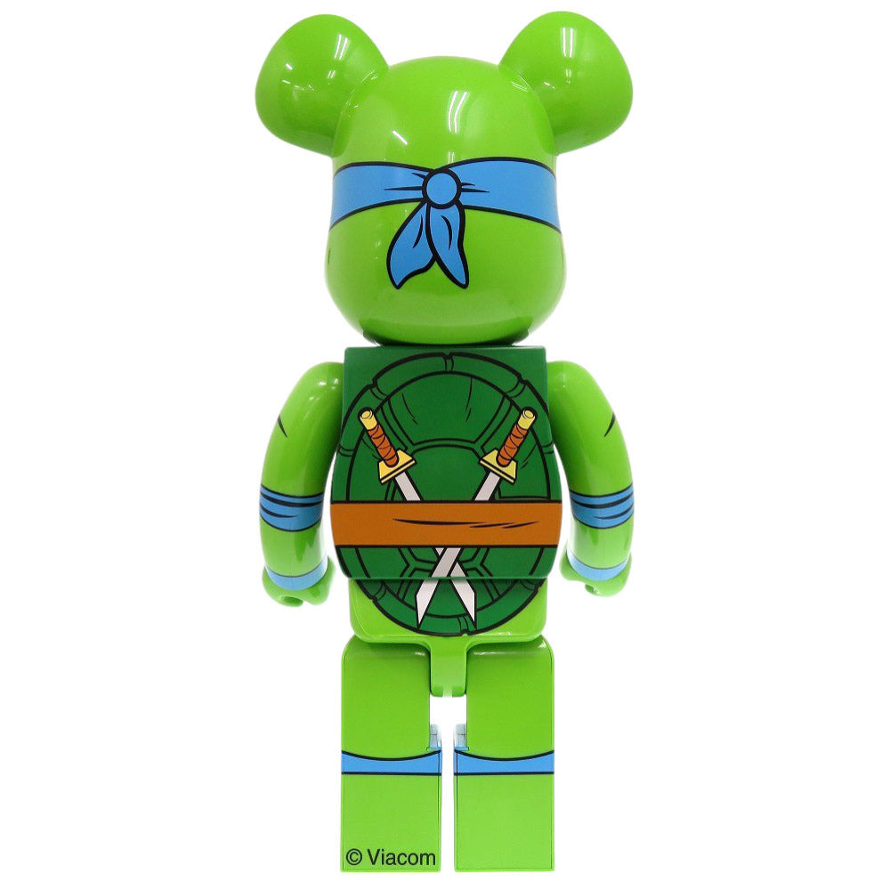 美品 メディコム トイ ベアブリック ティーンエイジ ミュータントニンジャ タートルズ レオナルド 1000％ プラスチック 0734【中古】MEDICOM TOY BE@RBRICK