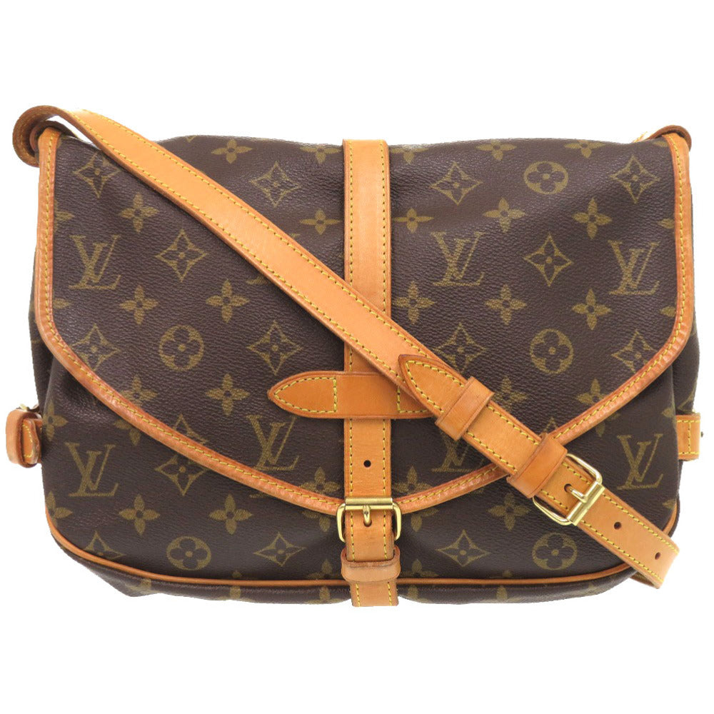 ルイ ヴィトン ソミュール30 モノグラム M42256 ショルダーバッグ LV 0738 【中古】 LOUIS VUITTON