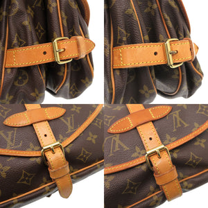 ルイ ヴィトン ソミュール30 モノグラム M42256 ショルダーバッグ LV 0738 【中古】 LOUIS VUITTON