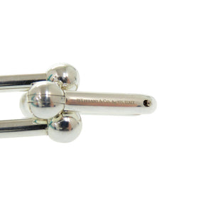 美品 ティファニー ハードウェア ラージ リンク ピアス シルバー925 アクセサリー 1018 【中古】 TIFFANY&Co.