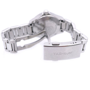 タグホイヤー アクアレーサー 11Pダイヤ WAY1413 クオーツ 腕時計 SS/ダイヤモンド ホワイトシェル 1073【中古】TAG HEUER レディース