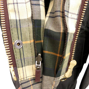 未使用品 バブアー ビューフォート Beaufort MWX0017 ワックスジャケット オイルドジャケット MWX0017 SG91 ワックスコットン 1105【中古】Barbour