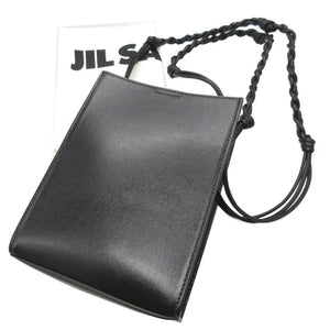 新品同様 ジルサンダー タングル スモール J07WG0001 レザー ブラック 黒 ショルダーバッグ 1107【中古】JILSANDER