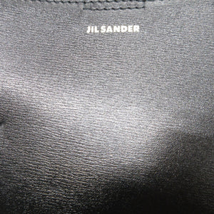 新品同様 ジルサンダー タングル スモール J07WG0001 レザー ブラック 黒 ショルダーバッグ 1107【中古】JILSANDER