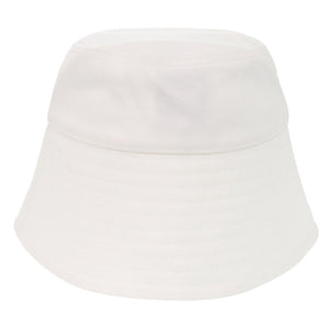 美品 パトゥ バケットハット AC0270132001W コットン ホワイト 帽子 白 1108【中古】PATOU