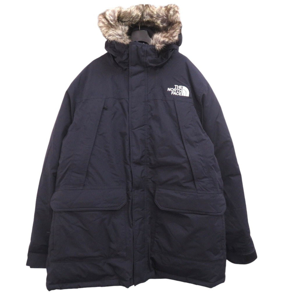 新品同様 ザ ノースフェイス マクマードパーカ ファー付 ダウンジャケット MCMURDO PARKA USモデル NF0A5GJF ナイロン ネイビー 1109【中古】THE NORTH FACE