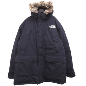 新品同様 ザ ノースフェイス マクマードパーカ ファー付 ダウンジャケット MCMURDO PARKA USモデル NF0A5GJF ナイロン ネイビー 1109【中古】THE NORTH FACE