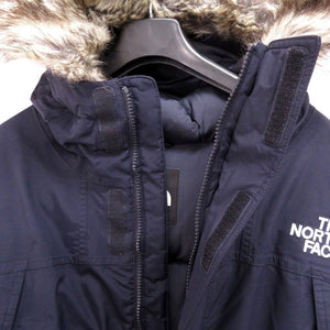 新品同様 ザ ノースフェイス マクマードパーカ ファー付 ダウンジャケット MCMURDO PARKA USモデル NF0A5GJF ナイロン ネイビー 1109【中古】THE NORTH FACE