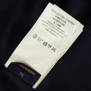 新品同様 ルイヴィトン ジレ ベスト 1ABJQQ ベスト ウール ネイビー サイズ56 紺 LV 1325【中古】LOUIS VUITTON メンズ