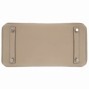 新品同様 エルメス バーキン30 トゴ トゥルティエールグレー シルバー金具 C刻印 ハンドバッグ  1372 【中古】 HERMES トゥルトゥレール グリトゥル